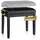 Classic Cantabile Pianobank 47-56 cm höhenverstellbar Schwarz Matt