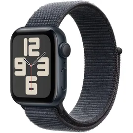 Apple Watch SE 2024 GPS 40 mm Aluminiumgehäuse Mitternacht, Sport Loop Tinte