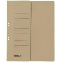 Falken Ösenhefter DIN A4, ManilaRCKarton, grau
