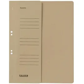 Falken Ösenhefter DIN A4, ManilaRCKarton, grau