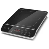 Caso Design Induktionskochplatte, 29x6x36 cm, Timereinstellung, Überhitzungsschutz, Automatische Erkennung von ungeeigneten Töpfen, Küchengeräte, Sonstige Küchengeräte