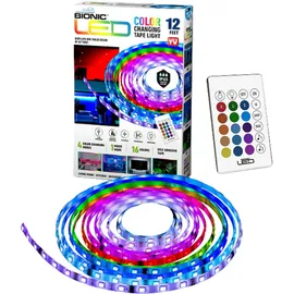 Starlyf Starlyf® LED Stripe - Lichtband, Farbwechsel, Fernbedienung, USB, IP65 Bionic LED