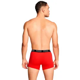 Puma Everyday Trunks 6P Schwarz/Rot M 6er Pack