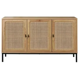 CaliCosy Sideboard, Apfelbaum, Holzwerkstoff, 40x72x120 cm, Wohnzimmer, Kommoden - Sideboards, Sideboards