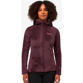 Jack Wolfskin Rotwand Hooded Fleecejacke Amaranth S