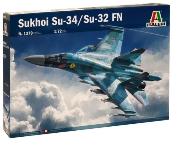 Italeri: Modellflugzeug Sukhoi Su-34/Su-32 FN im Maßstab 1:72