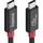 Hama USB-C 1,0 m Schwarz