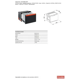 Franke Sorter Cube 50 8 l Schwarz