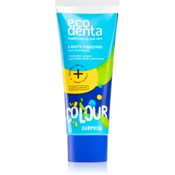 Ecodenta Colour Surprise Zahnpasta für Kinder gegen Karies 75 ml