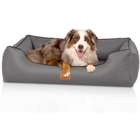 Knuffelwuff Tierbett Hundebett Montana, Orthopädisch grau 105 cm x 155 cm