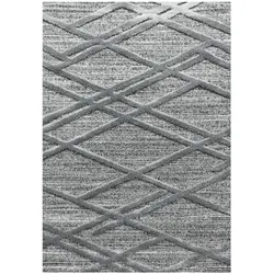 Modern Designer Elegante Teppich, Hoch-Tief Effekt 3D Boho Teppich, Pflegeleicht