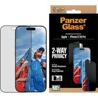 Panzer Glass PanzerGlass® 2-Way Privacy Displayschutz iPhone 17; 16 Pro Ultra-Wide Fit m. EasyAligner