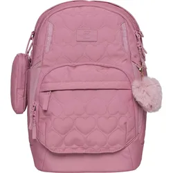 Beckmann Schulrucksack Sport Air Padded Heart Rose