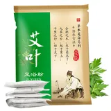 Mugsterpulver Fuß Einweichen, 100 Beutel/Pack chinesische natürliche Krämpf -Kräuter -Kräuter -Fußbad, Einweg -Kräuterfußbad Einweichen zur Entspannung Feuchtigkeit