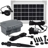 Agora-Tec 3,5W-BL-Li Solar Teichpumpe