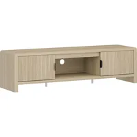 [en.casa] Fernsehschrank Lukkodso 150x40x40 cm Eicheoptik