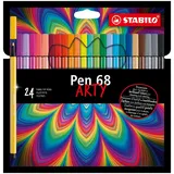 Stabilo Pen 68 ARTY 24 verschiedenen Farben