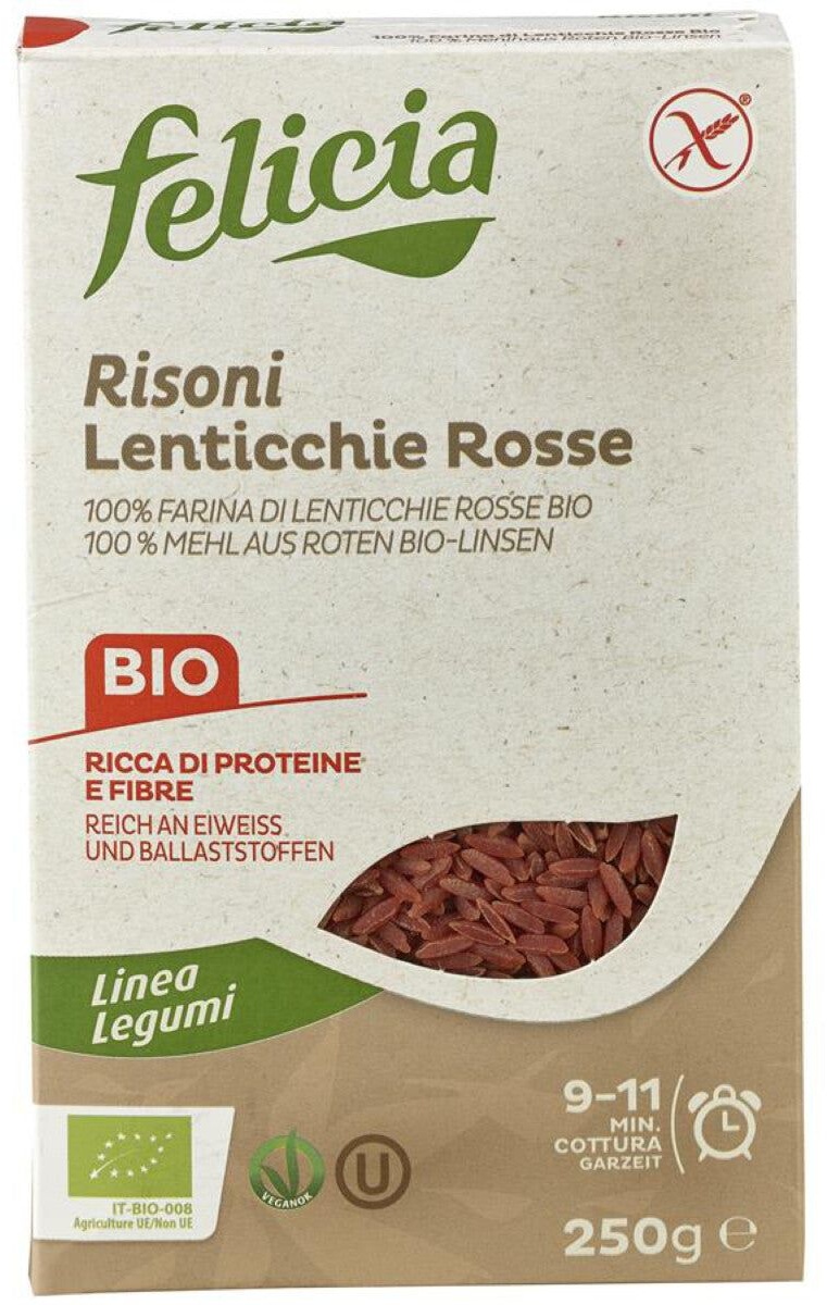 Risoni Rote Linsen 250 g