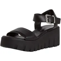 TAMARIS Keilsandaletten Damen Schwarz 38