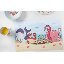 Ritzenhoff & Breker Geschirr-Set mit Kinderbecher Unterwasserwelt 7er Set