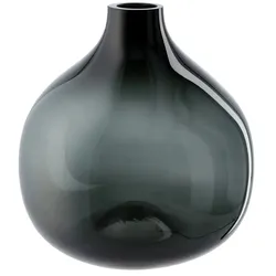 Peill+Putzler Vase , grau , Glas , Maße (cm): H: 26  Ø: 24