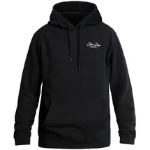 John Doe Kapuzenpullover Lettering Schwarz M
