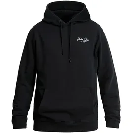 John Doe Kapuzenpullover Lettering Schwarz M