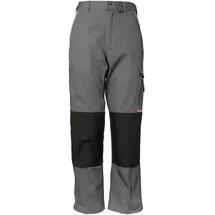 Planam Weste Canvas 320 grau/schwarz