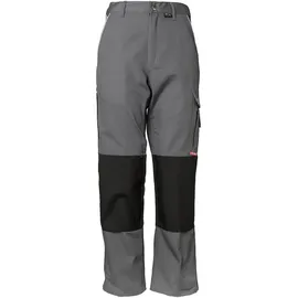 Planam Weste Canvas 320 grau/schwarz