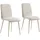 OTTO home 4-Fußstuhl Allyae Strukturstoff creme