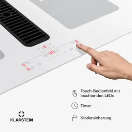 Klarstein Full House Induktionskochfeld mit Dunstabzug