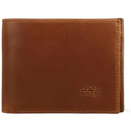 Buckle & Seam Bill Geldbörse braun