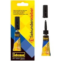 IDENA 634138 - Sekundenkleber Gel, 3 Gramm in der
