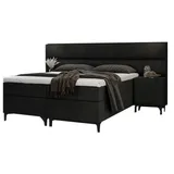 Best For Home Boxspringbett 140 x 200 cm Schwarz