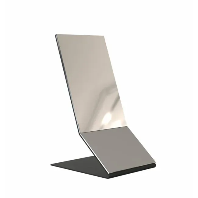 frost UNU Spiegel 4122 für Tisch schwarz matt - schwarz matt