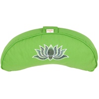 Yogabox Yogakissen Halbmond Basic Lotus Stick Multicolor, apfelgrün