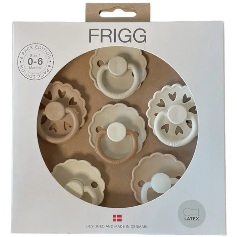 FRIGG 6 Pack Edition Size 1:0-6 months Schnuller Cinnamon Charm