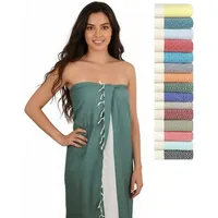 Flora Furora Hamamtuch 100 x 200 cm grün