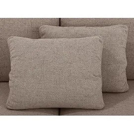 Home Affaire Schlafsofa »Roma Matratzenhöhe 14 cm« Dauerschlaffunktion, mit Unterfederung, Lattenrost, Matratze braun