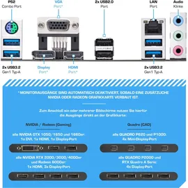 Kiebel kiebel.de Gaming PC Zindarella V AMD Ryzen 5 5500, 32GB DDR4, NVIDIA RTX 4060 8 GB, 1TB SSD, WLAN, Windows 11, Gaming PC