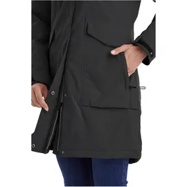 KILLTEC Damen Parka/Mantel wasserdicht mit abzippbarer Kapuze Damen, Funktionsparka, schwarz, 40, 43284-000