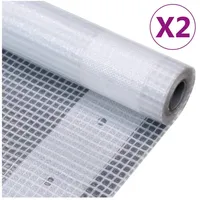 vidaXL Gitter-Abdeckplanen 400 cm x 2000 cm