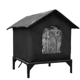 Outdoor Katzenhaus - Klappbares versteck - Außen-Katzenhaus Wetterfest,Für Terrasse Hinterhof Innenbereich Im Winter Und Sommer Für Hund Kaninchen Kätzchen Das Zuhause