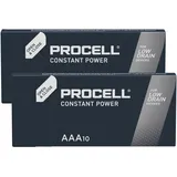 Duracell Procell Constant Alkaline LR3 Micro AAA Batterie MN 2400 1,5V 20 Stk. -