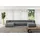 altdecor Wohnlandschaft modulares Sofa Joren-U2 - 410x177x70 cm Dunkelgrau