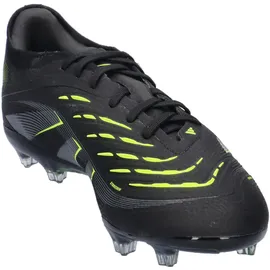 adidas Predator Pro FG Herren Core Black/Carbon/Lucid Lemon 43 1/3