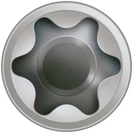 SPAX Terrassenschrauben 5.0 x 60 mm TX 25 - 5 x Edelstahl rostfrei A2, Blank, 125 Stk.
