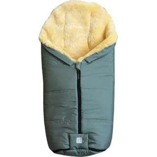 Kaiser Baby, Kinderwagen Fusssack, Kaiser Lammfell Fusssack Iglu 2.0 für Buggy, Sport-, & Fahrradanhänger - salbei green/grey