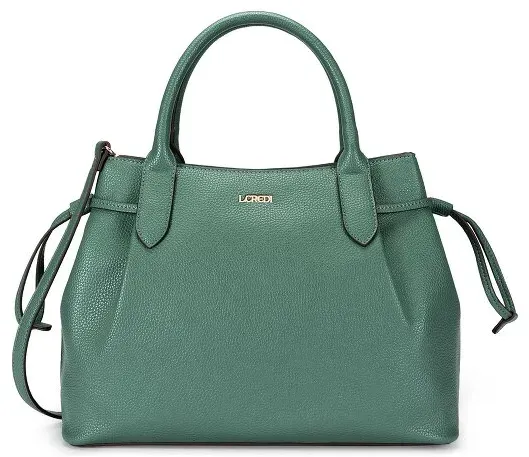 L.Credi Sapphira Handtasche Leder 33 cm  grün