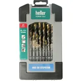 Heller Tools GmbH Metallbohrer-Set DIN 338 Stepstar 1-13 mm 25-tlg.